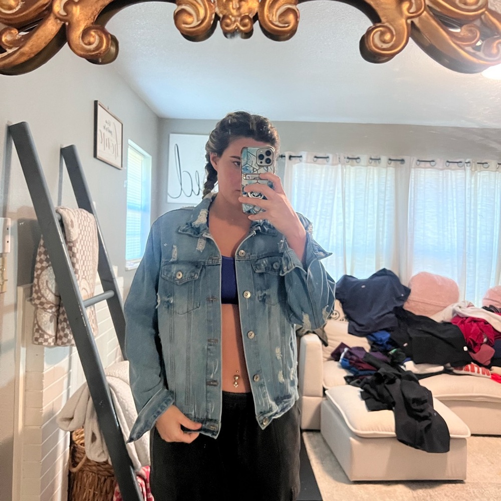 Ci Sono Light Blue Denim Jacket